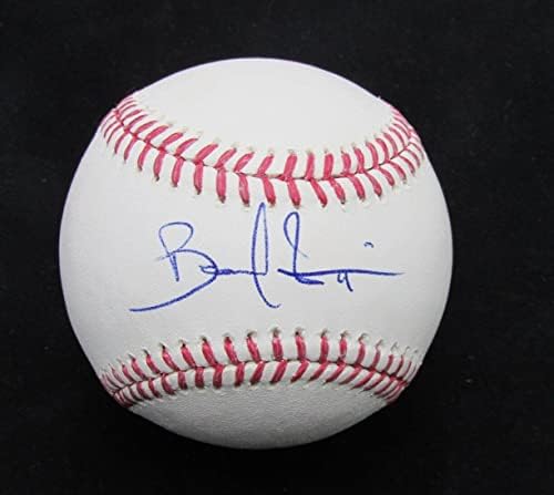 Bradley Zimmer Autographid Rawlings OML Baseball Indijanci Cleveland - Autografirani bejzbols