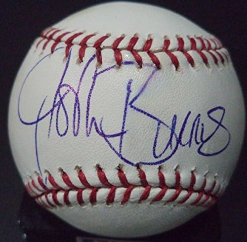 Josh Burris Atlanta Braves potpisao je autogramirani baseball s/coa
