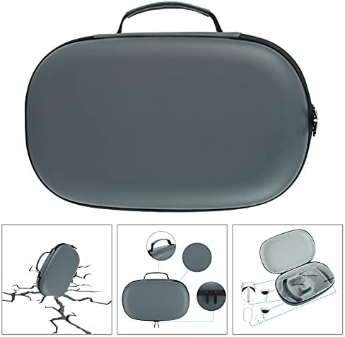 Grey990 Ostale torbe za igre, prijenosna zaštitna kutija za zaštitu od udaljenih udaraca za Oculus Quest 2 VR naočale - siva