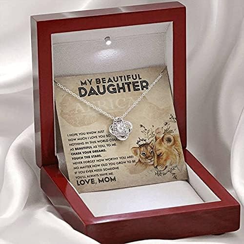 Ručno izrađena ogrlica - Poklon za kćer iz mamine kćer i matična ogrlica, poklon kćer iz mamine ogrlice, poklon kćer ogrlica uvijek