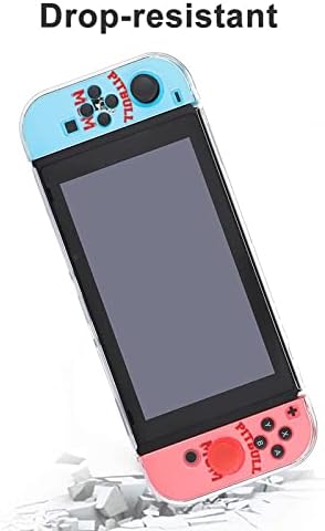 Pitbull mama kompatibilna s Switch Slatkim zaštitnim kućištem, prividnim tiskanim poklopcem za Nintendo Switch i Joy-Con