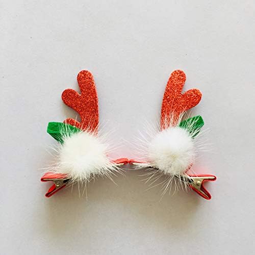 Božićna traka za glavu od jelenskog roga ukosnice za kosu ukosnica od jelenskog roga za djevojčice 566