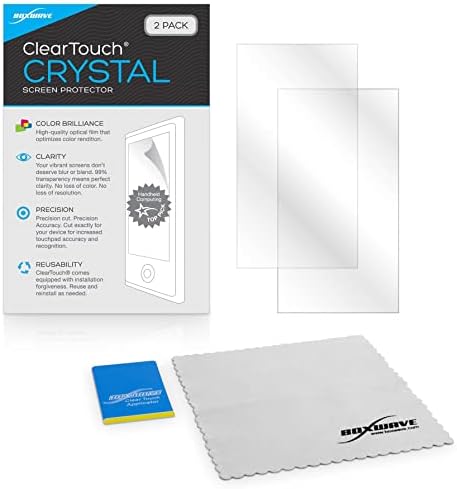 BoxWave Screen Protector kompatibilan s Tesla Motors 2022 Model Y - ClearTouch Crystal, HD Film Skin - Shields od ogrebotina