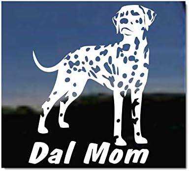 Dal mama | Nickerickers® vinil dalmatinski naljepnica naljepnice za pse
