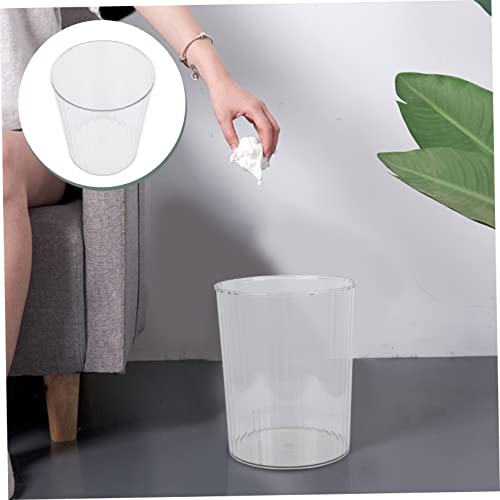 Kanta za smeće Bucket za cvjetni aranžman prozirni spremnik kante za smeće za Automobile uredska kanta za smeće kanta za smeće s ručkama