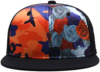 Podesiva bejzbolska kapa za muškarce i Žene, Uniseks Hip Hop bejzbolska kapa s ravnim obodom, tatine kape