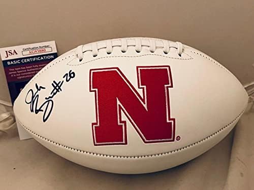 Josh Bullocks potpisao je nogometni nogometni nogometni nogograd Nebraska Cornhuskers jSA - Autografirani nogomet
