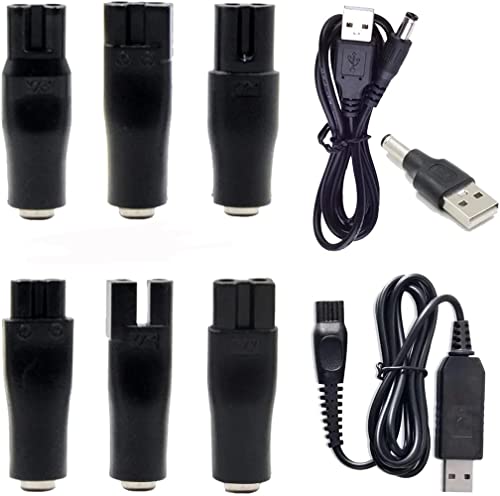 8 računala kabel napajanja 5V zamjenski punjač USB adapter pogodan za sve vrste električnih frizera