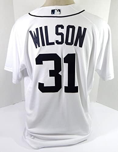 2020. Detroit Tigers Alex Wilson 31 Igra izdana White Jersey 48 DP37268 - Igra korištena MLB dresova