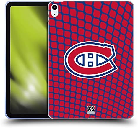 Dizajni slučaja glave Službeno licencirani NHL neto uzorak Montreal Canadiens Case Soft Gel kompatibilan s Apple iPad Air 2020/2022