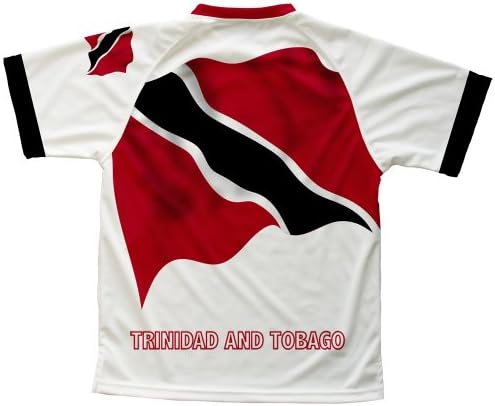 Trinidad i Tobago zastave Tehnička majica za muškarce i žene
