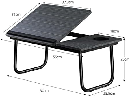 Nabavite stol za prijenosno računalo Jednostavni računalni stol s ventilatorom za kauč na sofu Podesivi stol za prijenosno računalo