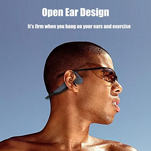 Drecolotvte slušalice s otvorenim ušima Slušalice Kosti za prožimaju slušalice bežične kosti Slušalice s IPX8 vodootporna za sve vodene