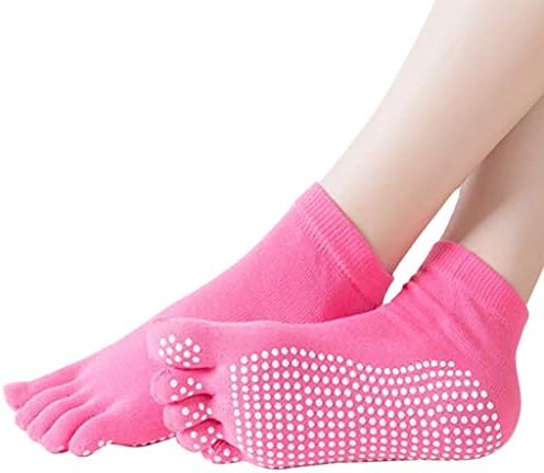 Sport Fahion Women Yoga Non Slip čarape za djevojčice aktivno plesni aktivni baletne čarape odvojene prstom, prozračne čarape