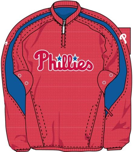 MLB Philadelphia Phillies Big & Tall Cool Base Gamer jakna