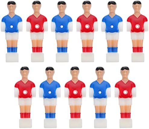 Podrebeni mini nogometni pribor za lutke Pribor za dodatke muškarci 11pcs lopte Zamjenski stol za nogometne igre stolovi muškarci dijelovi