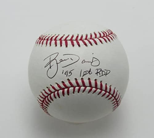 Ben Davis San Diego Padres/Mariners 95 1. kolo Potpisan OML bejzbol - Autografirani bejzbol