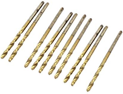 X-DREE 23 mm flauta dugačka 1,8 mm dia ravna osovina metalna bušilica za bušilica zavojnica 10pcs (23 mm flauta largo 1,8 mm diámettro