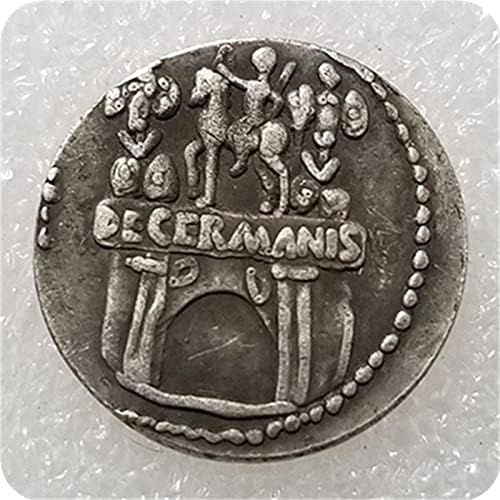 Drevni rimski ljubitelji kriptovaluta replika replika sa zaštitnim rukavima zanatske kovanice