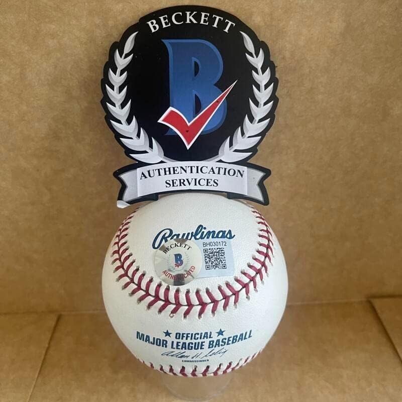 Buck Martinez Royals/Blue Jays potpisao auto M.L. Bejzbol beckett ovjeren