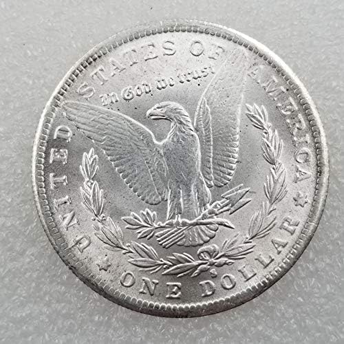 Antikni zanat 1893 s verzija bakar srebrni pozlaćeni morgan srebrni dolar strani srebrni dolar