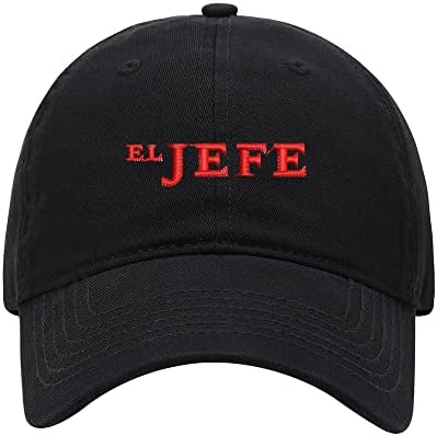 Bejzbolska kapica muškarci El Jefe izvezeni oprani pamučni tati šešir unisex bejzbol kape