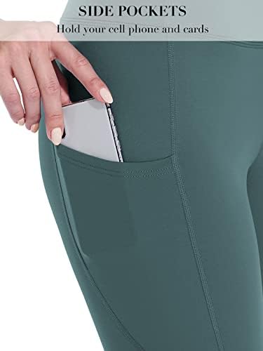Socijalne ženske kratke hlače s visokim strukom s džepovima 12 Vježbanje kratka