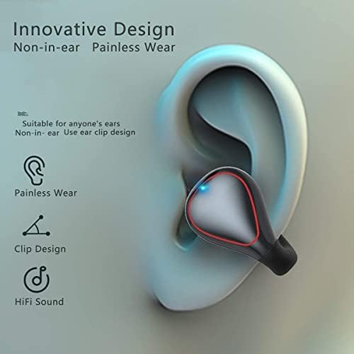 MosOnnytee slušalice za otvorene uho Slušalice za provodčane slušalice Bluetooth Slušalice za vježbanje otvorene uši za uši za sportske