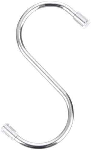 Mmllzel 10pcs od nehrđajućeg čelika s u obliku kuke metalne kuke vješalica vrtne biljke lonča