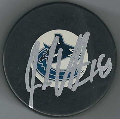 Hokejaški pak Jakea VIRTANENA s autogramom Vancouver Canucks - NHL Pakovi s autogramima