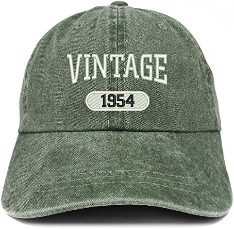Trgovačka trgovina odjeće Vintage 1954 Izvezena 69. rođendan mekana kruna oprana pamučna kapu