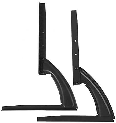 YFSDX Black Metal Steel TV nosač za 14-42inch ravni LED LCD zaslon TV stol stola Tablica gornji dio nosača TV zid Universal Universal