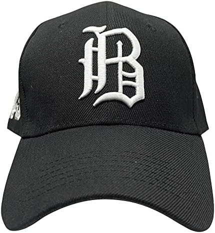 Šešir za muškarce, vezene Podesive bejzbolske kape u crnoj boji