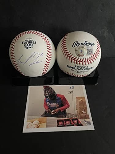 Michael Harris Atlanta Braves Autografirani potpisani službeni 2021 Futures Game Baseball Beckett CoA