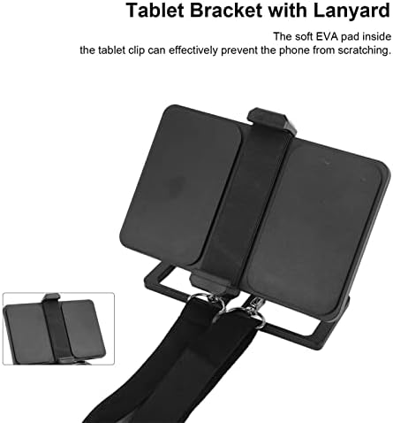 Shanrya nosač za ekstenziju tableta, jaka kompatibilnost mekana EVA Pad sklopiva daljinski držač za daljinski telefon za tablet za