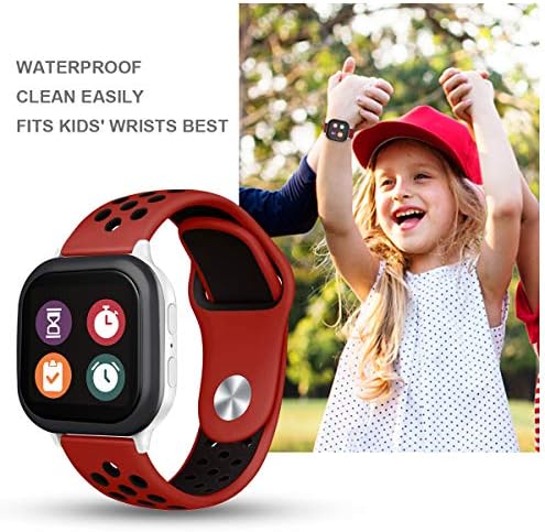 Kompatibilno s Gizmo satu zamjene za djecu, prozračni mekani silikonski pojas kompatibilan s Gizmo Watch 2 i Gizmo Watch 1