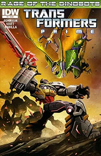 Transformers Prime, strip bijes dinobota 4.
