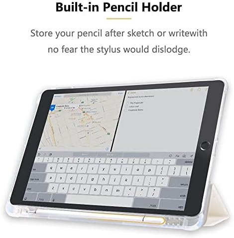 Slučaj za 11 inčni iPad Pro 4./3. generacija 2022/2021, Trifold Stand Zaštitni slučaj s držačem olovke, automatskim spavanjem/budom,