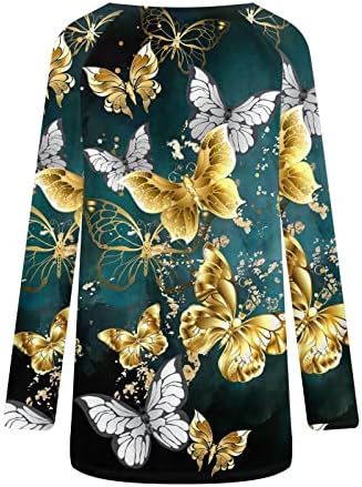 Charella ženska ljetna jesen majica s dugim rukavima 2023 odjeća pamučna grafička salona bluza bluza za žene sd sd sd
