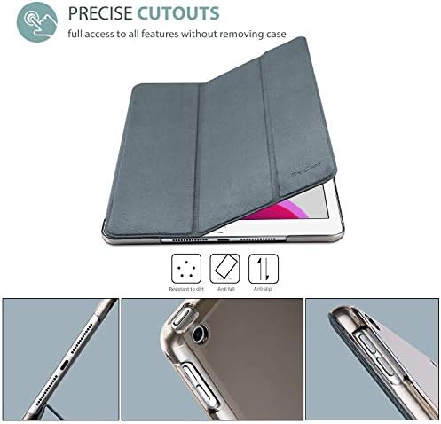 Procase Slim stand Stand Stand Shell Zaštitni paket Smart Case s robusnom poklopcem teških dužnosti za 10,2 iPad 8. gen 2020 / 7. gen