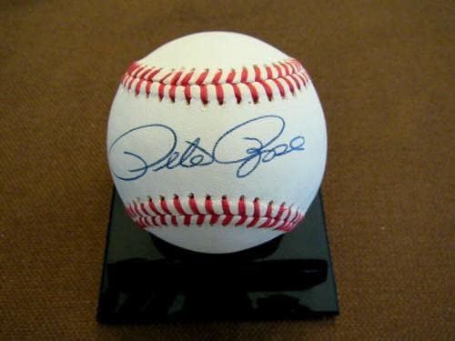 Pete Rose pogodio je kralja W.S.C. Reds Phillies MVP Roy potpisao Auto VTG onl bejzbol JSA - Autografirani bejzbol