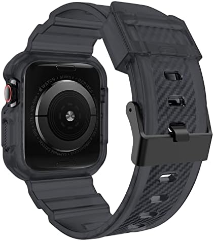 Orobay kompatibilan s Apple Watch Bandom 41 mm 40 mm 38 mm s kućištem, šok -otpornim remenom za traku za Iwatch Se2 SE Series 8/7/6/4/3/3/2/1