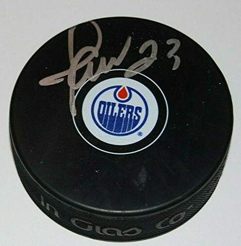 Martin Gelinas potpisao je NHL hokejaški pak s autogramom NHL / a-NHL PAKOVI s autogramom