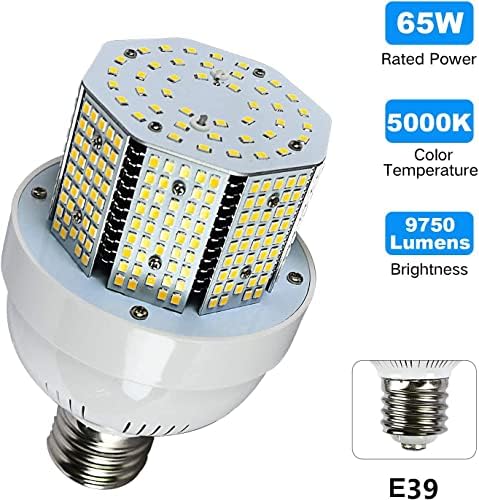 LED kukuruzna žarulja od 480 volti, 5000 inča dnevno garažno svjetlo za skladište s visokim odjeljkom, garažna radionica, parkiralište