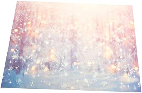 5pcs snježna pozadina vjenčani dekor zastava banner Božićni dekor snježna pozadina Tkanina snježni banner snježni banner Rođendan snježna