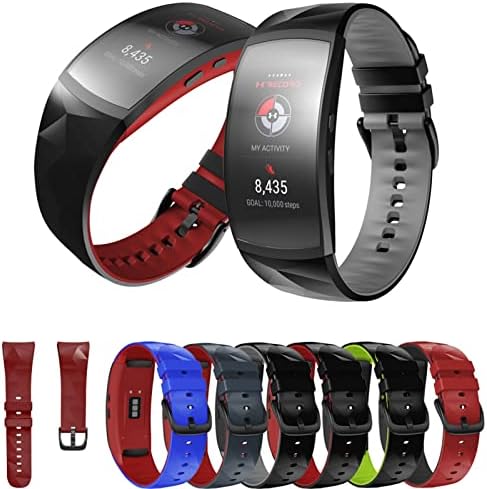 Dfamin Smart Watch kaiševi za Samsung Gear Fit 2 Pro Strap SilicOne Fitness Watch Wren GEAR FIT2 Pro SM-R360 podesiva narukvica za