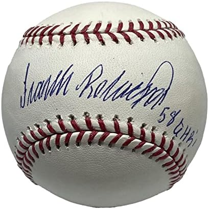 Frank Robinson potpisao MLB bejzbol JSA W407169 W/ 586 HRS natpis - Autografirani bejzbol