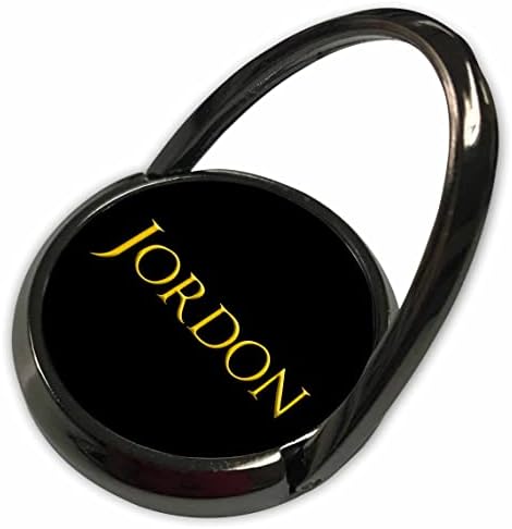 3Drose Jordon Popularno ime dječaka u Americi. Žuta na crnoj šik. - Telefonski prstenovi
