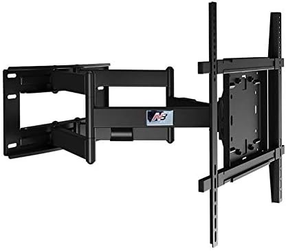 TV stalak, TV stalak za puni pokret Artikulirajući TV zidni nosač nagib okretni nosač odgovara 50 -90 4K HD LCD zasloni LCD, 90kg kapaciteta