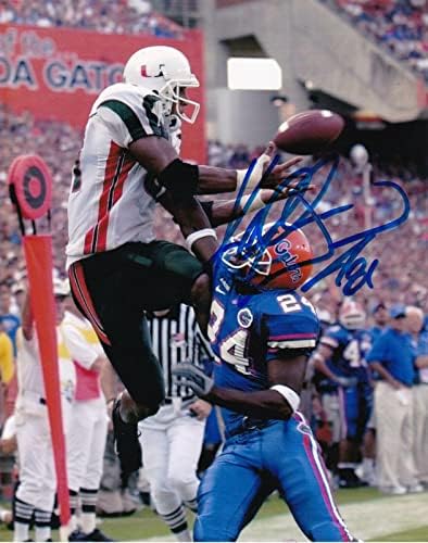 Kellen Winslow Jr Miami Uraganes Action potpisano 8x10 - Autografirane NFL fotografije